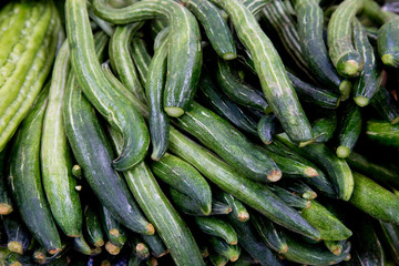 Fresh vegetables in the  market