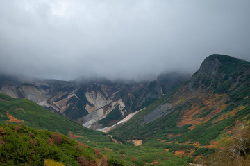 Fototapeta premium 十勝岳温泉