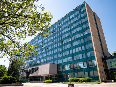 The main building of a VSB - Technical University of Ostrava