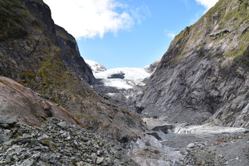 Fototapeta na wymiar Franz Josef Glacier in New Zealand