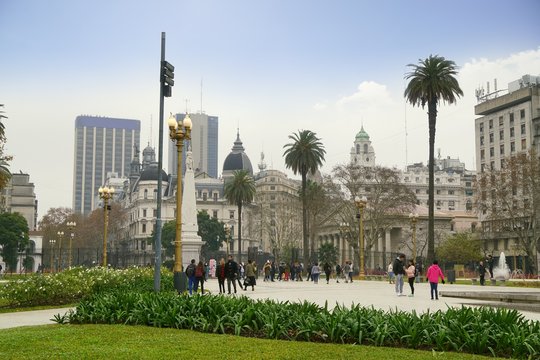 Plaza de Mayo in Buenos Aires, Argentina