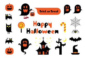 Illustration material for Halloween