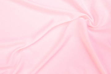 Design pink fabric texture background, blank waving pink fabric pattern background