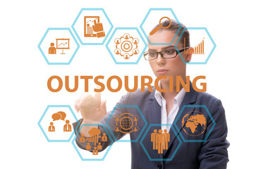 Concept of outsourcing in modern business