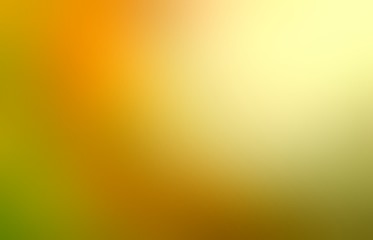 Sunny autumn outdoor abstract background. Yellow green gradient pattern. Creative shiny nature illustration. Soft blur texture.