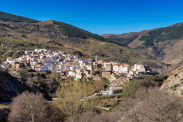 Fototapeta na wymiar Bacares in Sierra de Los Filabres, Almeria, Andalusia, Spain