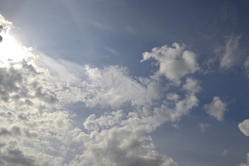 Beautiful clouds in the sky