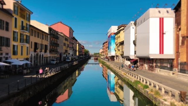 Alzaia Naviglio Grande - Ripa di Porta Ticinese - Milan Navigli