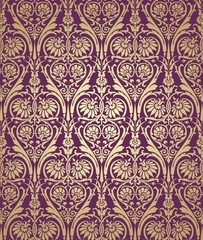 Paisley floral pattern , textile swatch , India	