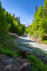 Partnachlam river, Germany