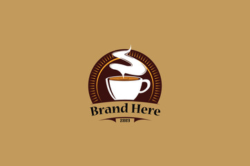 Unique Elegant Amazing Coffee Logo Vector Editable