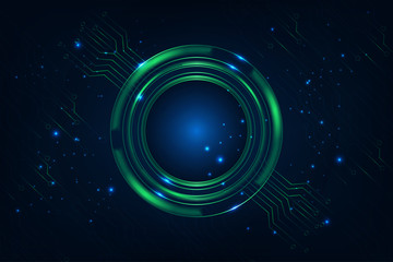 abstract simple modern techno background design vector template