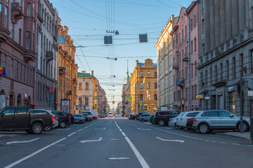 Fototapeta na wymiar St. Petersburg, Nevsky Prospect