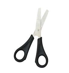 Open scissors