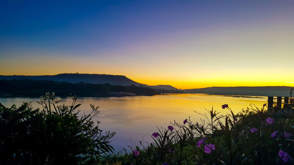 sunrise at Khongjiam, Ubonratchathani, Thailand