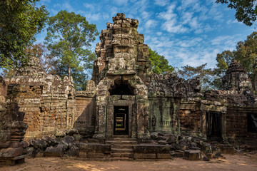 Fototapeta na wymiar Ta Som temple in Angkor Wat complex, Cambodia, Asia