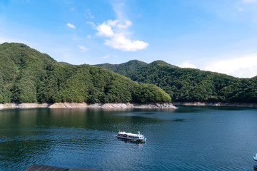Fototapeta na wymiar Soyang Lake, Chuncheon Gangwondo, Korea