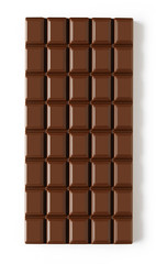 Brown chocolate bar