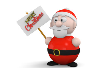 Santa Claus Character - 3D