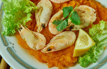 Shrimp Scampi Spaghetti Squash