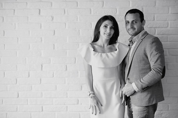 Young family with daughters