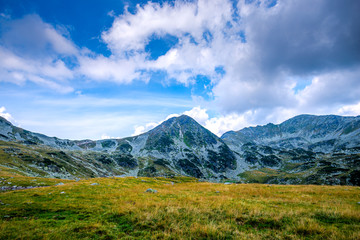 Beautiful landscape in Retezat Mountains