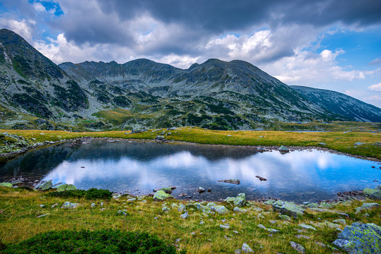 Beautiful landscape in Retezat Mountains