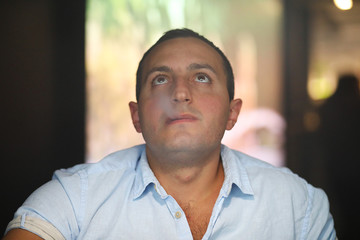 Armenian handsome man portrait