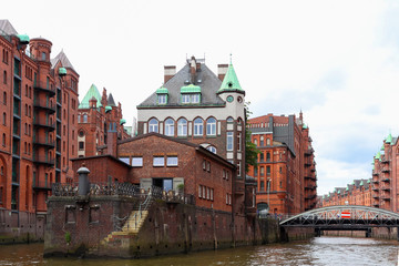 Fototapeta premium Speicherstadt Hamburg 