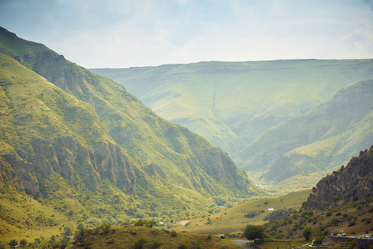 Natural landscapes in mountains and valleys, clean air, good ecology, tourist attraction