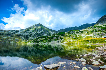 Fototapeta na wymiar Landscape in Retezat Mountains, Romania
