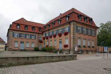 Fototapeta na wymiar Haus am Edith-Stein-Platz in Speyer