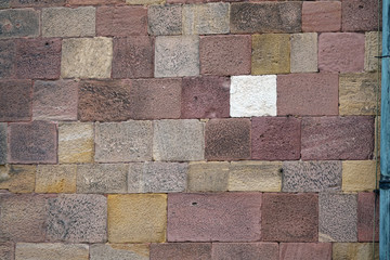 Sandsteinmauer