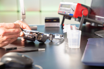 repair of photo camera in services support