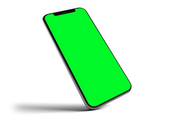 Isolated Smartphone Mockup - 3d rendering