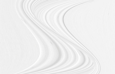 Drawing of a wave of white and gray color. Background with stains and curved lines.