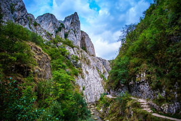 Beautiful Turda keys, Romania