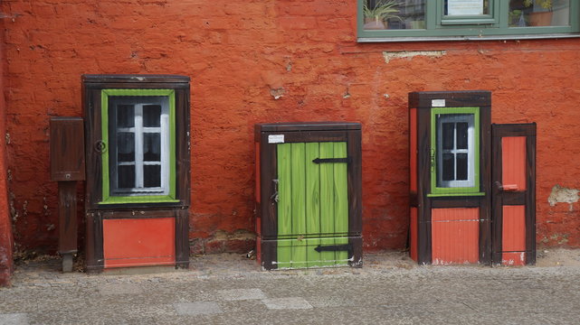 Stra&szlig;enkunst mit Malerei