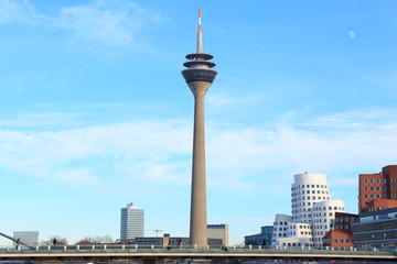 Medenhafen in Düsseldorf Germany