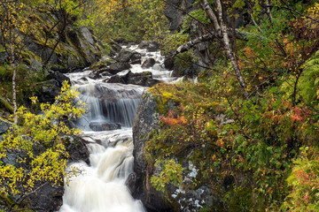 Coast of the Norwegian Sea. Tromso, Tromvik