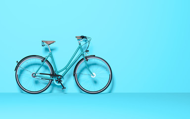 Fototapeta premium Vintage bicycle in the room