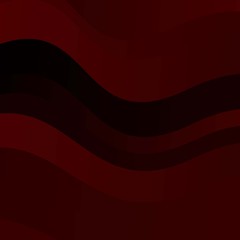 Dark Red vector pattern with lines. Colorful abstract illustration with gradient curves. Pattern for ads, commercials.