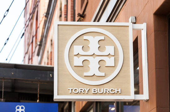 New York, New York, USA - October 1, 2019: A Tory Burch store in the meatpacking district.