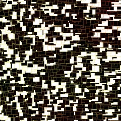 Dark Green, Yellow vector pattern in square style. Colorful illustration with gradient rectangles and squares. Best design for your ad, poster, banner.