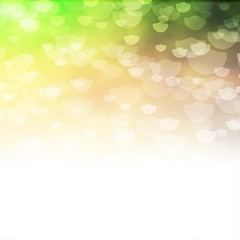 Dark Green, Yellow vector background with circles. Colorful illustration with gradient dots in nature style. Pattern for wallpapers, curtains.