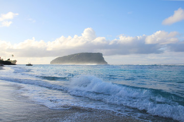 Sunrise at Lalomanu beach. Voted one of the best beaches in the world and a stunning place to stay, Lalomanu Beach in Samoa is a must-visit beach destination.