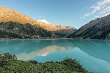 Fototapeta na wymiar Big Almaty Lake – Almaty, Kazakhstan