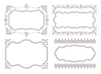 ビンテージフレームセット08-1