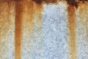 rusty metal texture, old rusty metal sheet with drips