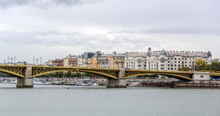 Fototapeta na wymiar Transport Bridge Margate in Budapest.